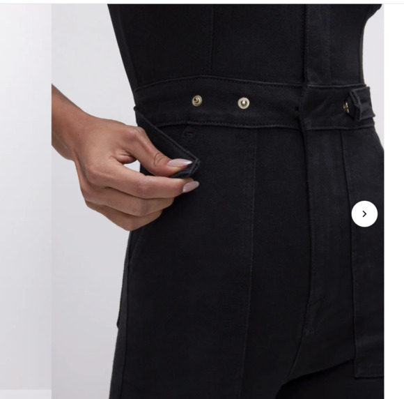 Good American Fit For Success Jumpsuit - Black - XL - Women's - Picture 4 of 7